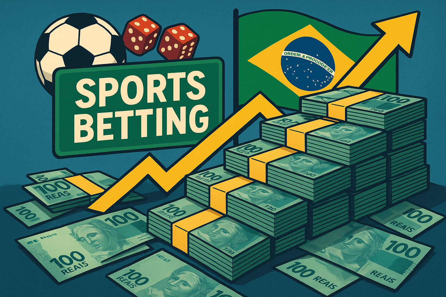 Setor de Apostas Eletrônicas Gera R$ 30,5 Mi em Taxas para o Governo em 4 Meses